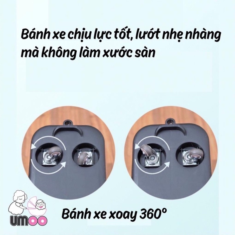 Thanh lý Xe chòi chân Cún Umoo dành cho bé từ 1 tuổi trở lên. Hàng trưng bày