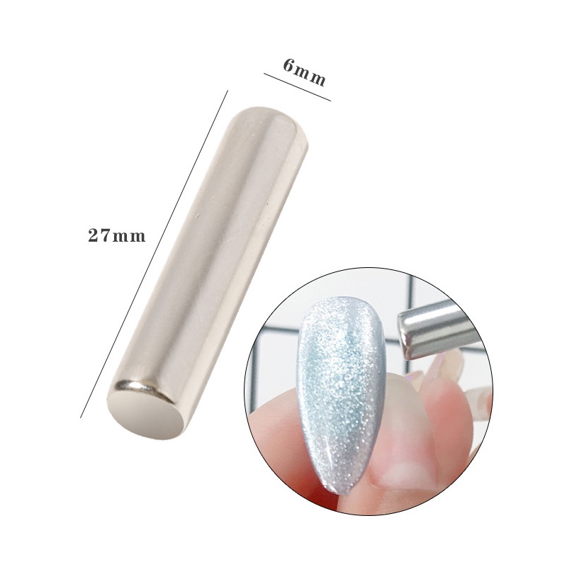 Thanh Nam Châm Hai Đầu Tạo Hiệu Ứng Mắt Mèo Đa Năng Trang Trí Móng Tay