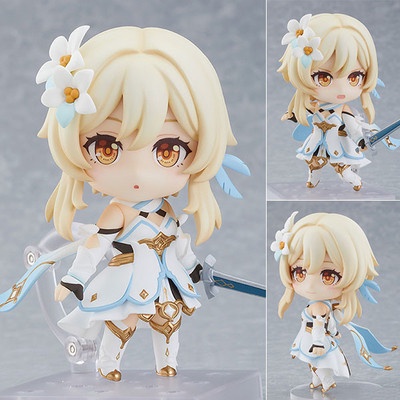 Máy Va Chạm Nendoroid Genshin #1717  #Mô Hình Đồ Chơi Nhân Vật Lumine 1718 Bằng Pvc Chất Lượng Cao