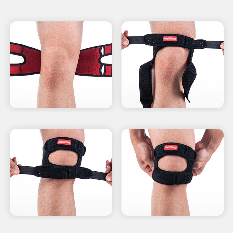 Đai Quấn Đầu Gối Naturehike Hỗ Trợ Giảm Đau Khớp Có Thể Điều Chỉnh Hỗ Trợ Luyện Tập Thể Thao / Chạy Bộ / Tennis / Chấn Thương Cho Nam