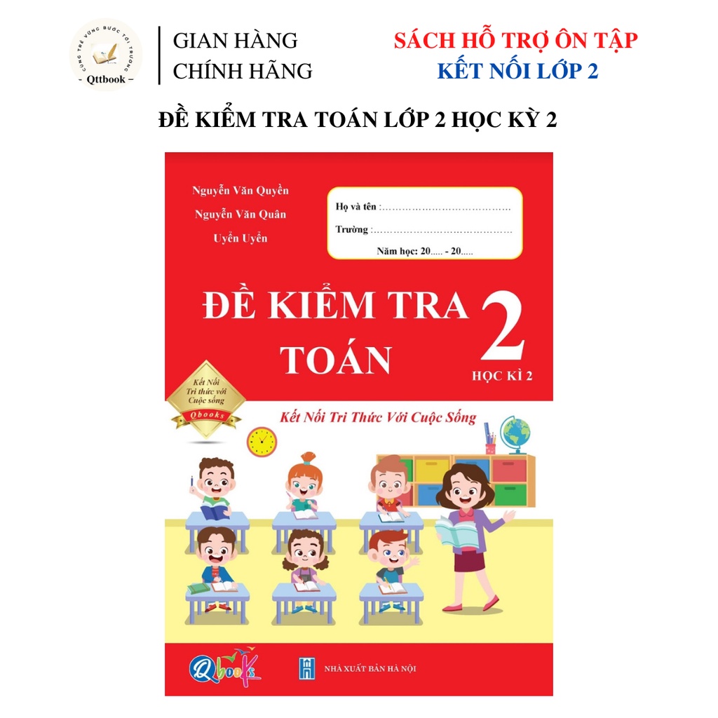 Sách -  - Đề kiểm tra toán 2 học kì 2