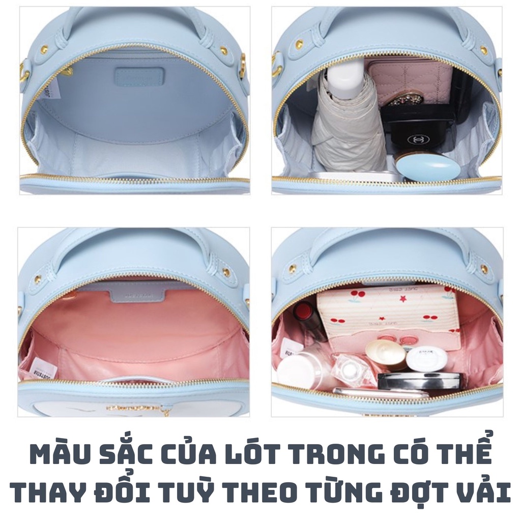 Túi phom tròn đẹp dễ thương cute Just Star thuyền và biển ViAnh Store 171277