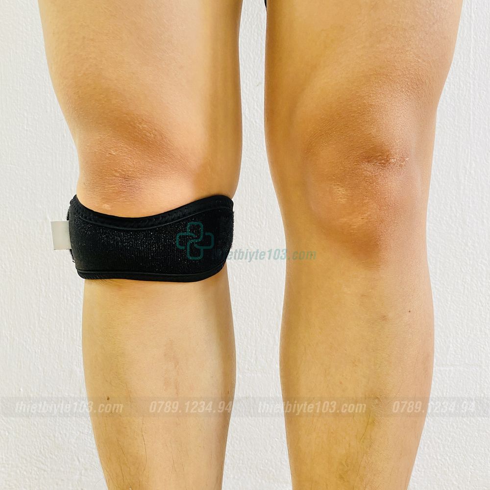 Dây Đai Đeo Đầu Gối Hỗ Trợ Bảo Vệ Xương Bánh Chè Khi Tập Thể Dục, Chính Hãng Orbe - Free Size