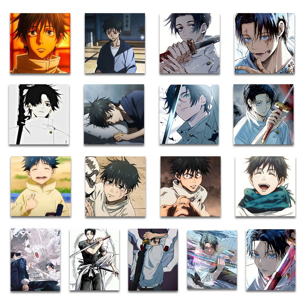 52 Cái Jujutsu Kaisen Yuta Okkotsu Chú Thuật Hồi Chiến | Anime Sticker laptop trang trí trên tường