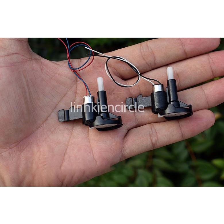 Cùm motor máy bay mini motor 816 kèm bánh răng giảm tốc 3.7V coreless - LK0457