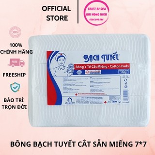 Bông bạch tuyết cắt sẵn miếng 7*7 [ Túi 1kg ]