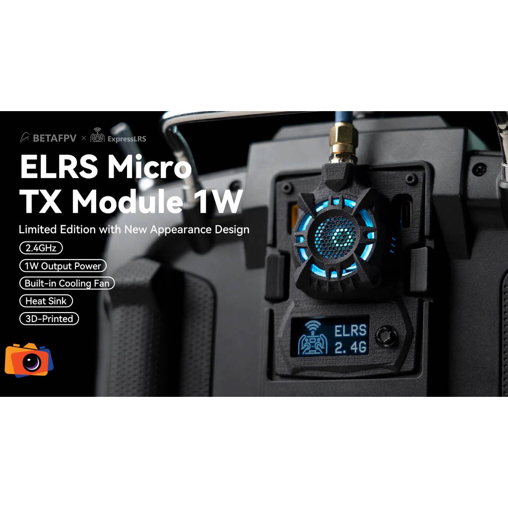 ELRS Micro TX Module BetaFPV 1W Module ( Màu đen )