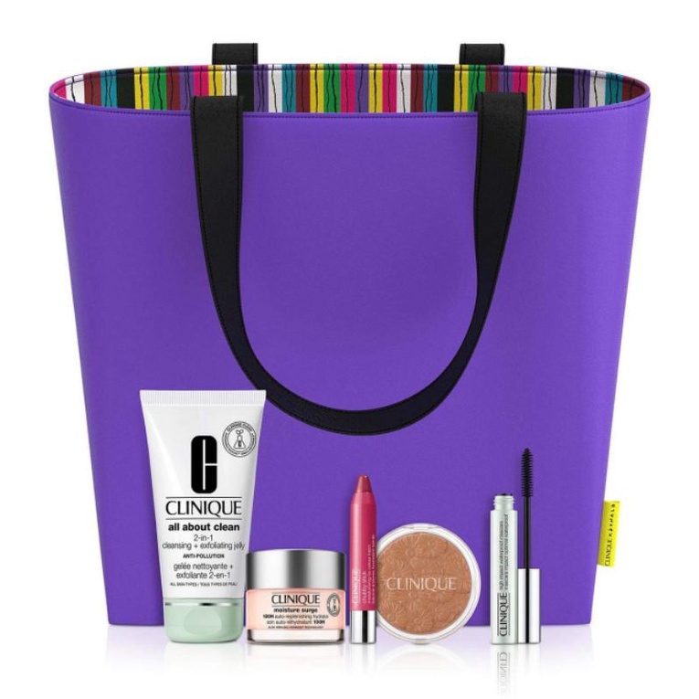 [Bill Mỹ] Bộ chăm sóc da Clinique cam kết chính hãng