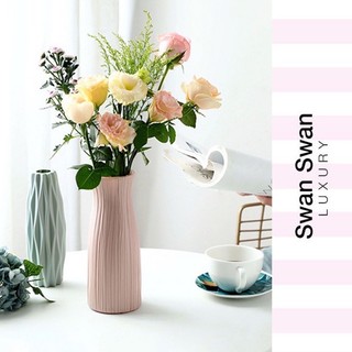 Bình lọ cắm hoa nhựa giả sứ loại 1