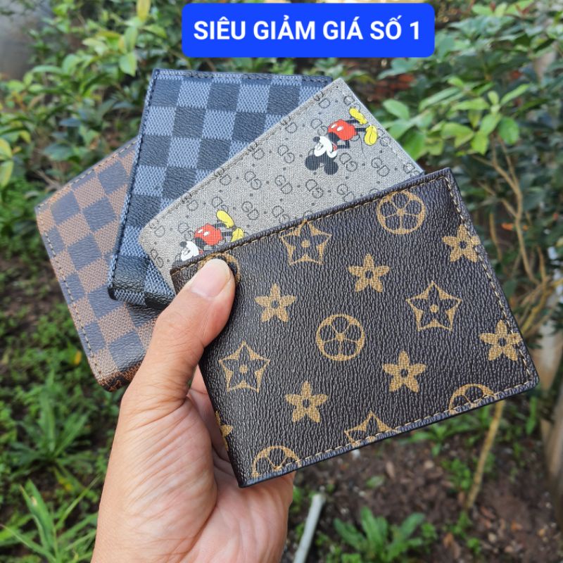 Ví Da Nam Cao Cấp Thời Trang Trẻ Trung Lịch Lãm Nhiều Màu Lựa Chọn
