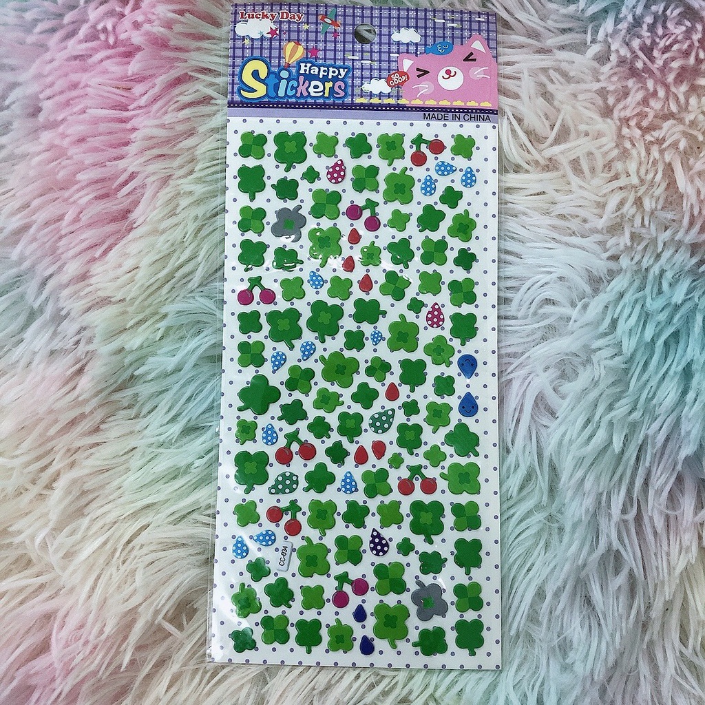 Sticker 3D, sticker cho doll, hình dán búp bê dễ thương