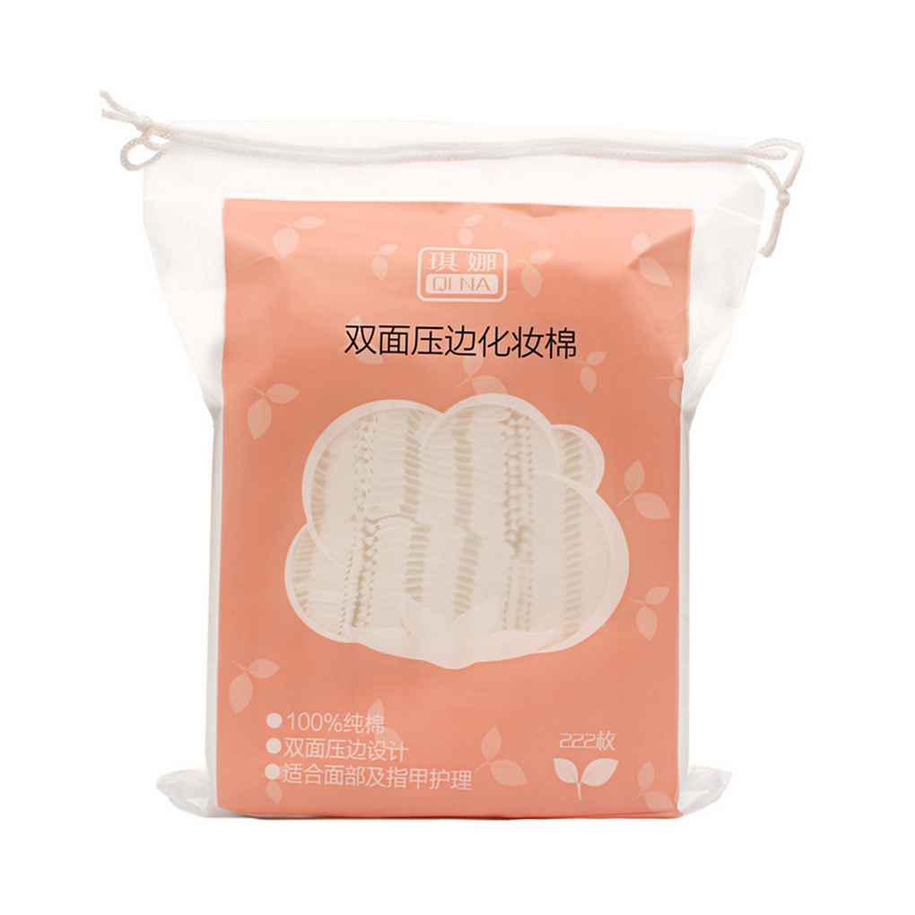 Bộ 222 Miếng Bông Tẩy Trang Mềm Mại Làm Sạch Da Mặt Và Lông Mi