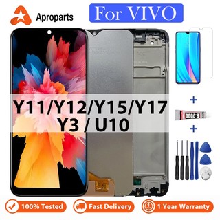Màn hình lcd cho vivo y11 y12 y15 y17 y3 y3s màn hình cảm ứng bộ cảm biến số hóa thay thế cho vivo y11 2019 1906 màn hình có khung