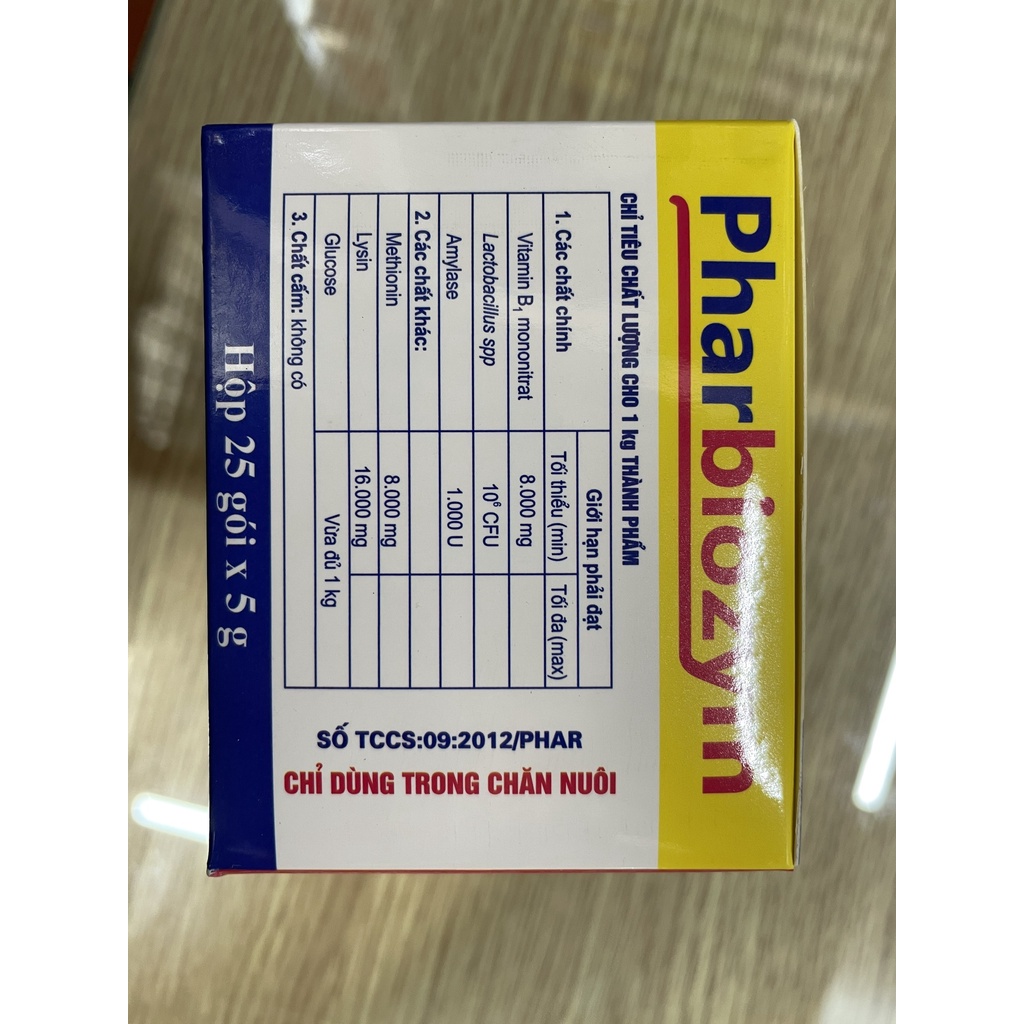 MEN TIÊU HÓA SỐNG 5g