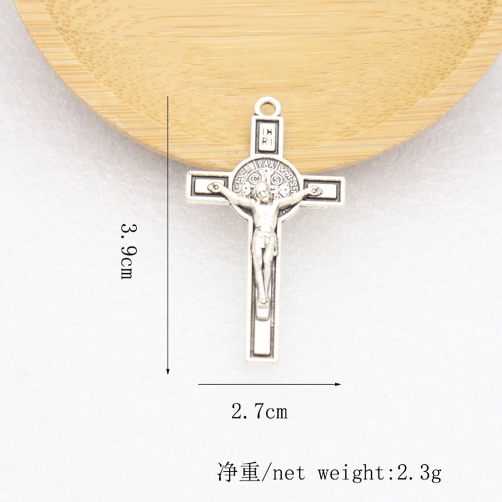 Set 10 Mặt Vòng cổ Hình Thánh Giá 2 * 4cm