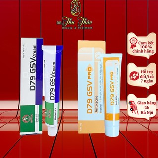 Kem D79, D79 Pro GSV giảm mụn trứng cá, mụn ẩn, viêm da cơ địa, dày sừng nang lông