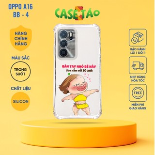 ốp lưɴɢ oppo a16 ѕιêυ dẻo, cнốɴɢ ѕốc, ғree ѕнιp