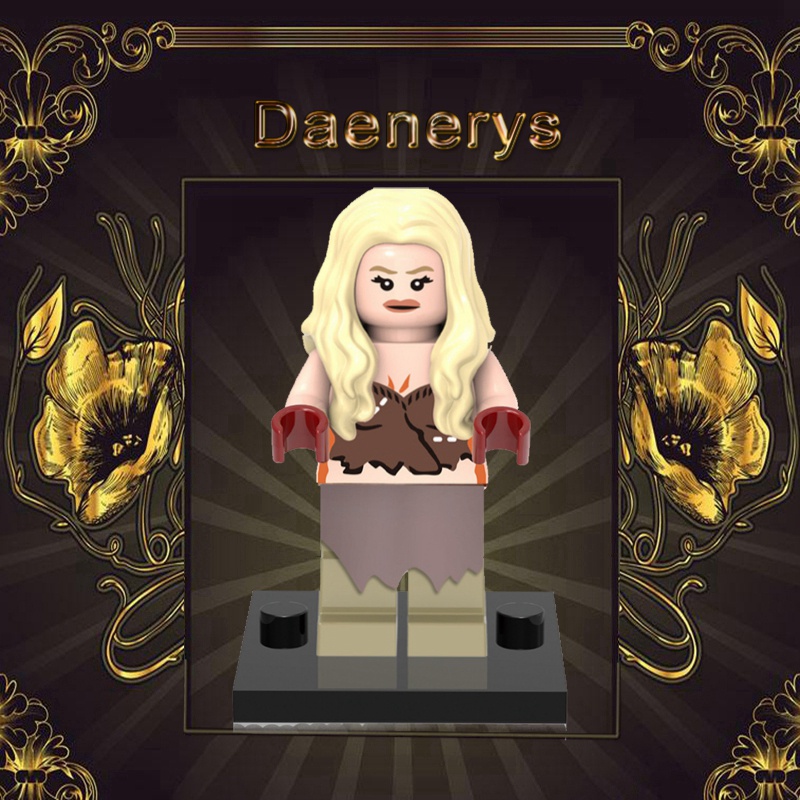 Đồ Chơi Mô Hình Nhân Vật Trong Phim Dragon Jon Snow Arya Daenerys Cersei DIY