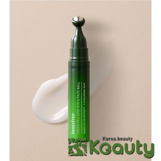 Thanh lăn dưỡng ẩm cho vùng da mặt và mắt Innisfree Green Tea Seed Eye & Face Ball 10ml