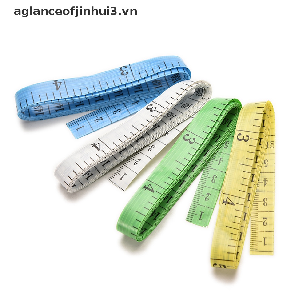 Set 4 Thước Dây Mềm Chuyên Dụng Cho Thợ May 60 &quot;/ 150cm