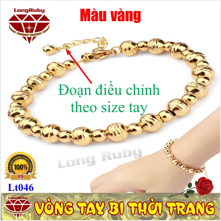 Vòng Tay Teen Mới Nhất mạ Vàng | Lắc Tay Nữ Đẹp - LT046V1