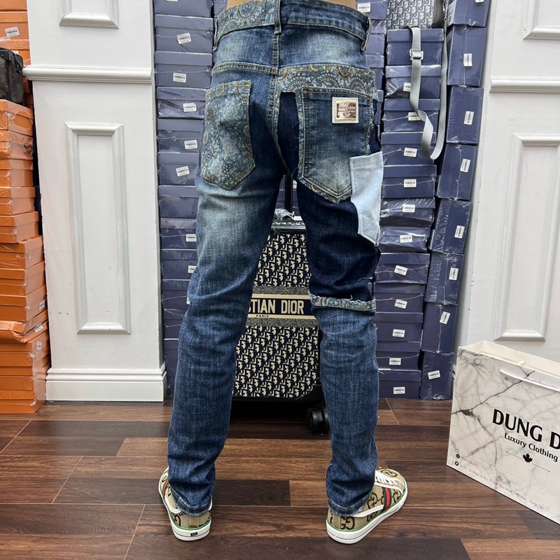 Quần Jean Dài Nam D.G Bọc Sau Phong Cách Thời Trang Cao Cấp, From Dáng Skinny