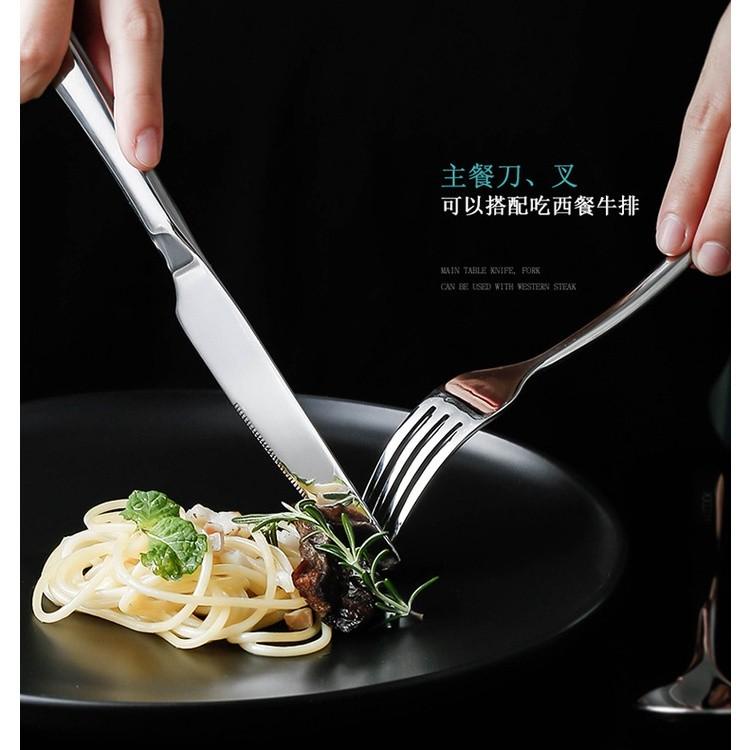 PVN53318 Sét thìa dĩa muỗng Inox có hộp đựng sang trọng có thể làm quà tặng sang trọng Giá Rẻ