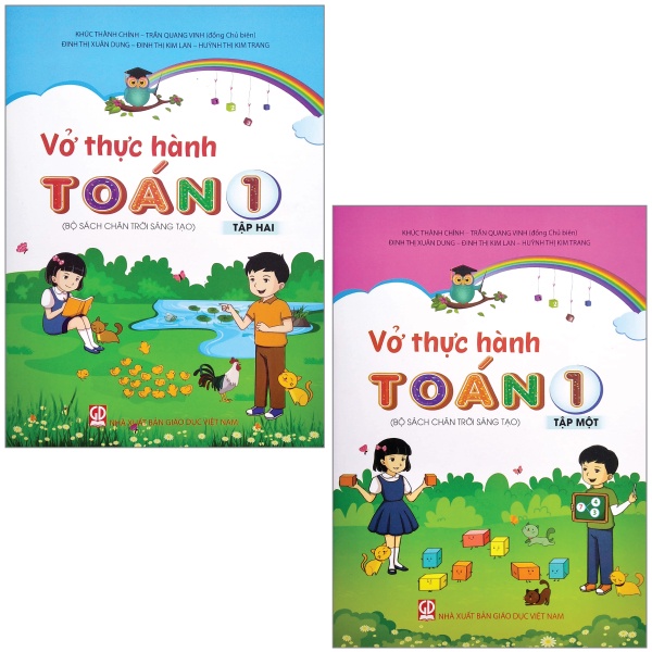 Combo Sách Vở Thực Hành Toán 1 - Tập 1 + 2 (Theo Bộ Sgk Chân Trời Sáng Tạo) (2022) (Bộ 2 Cuốn)