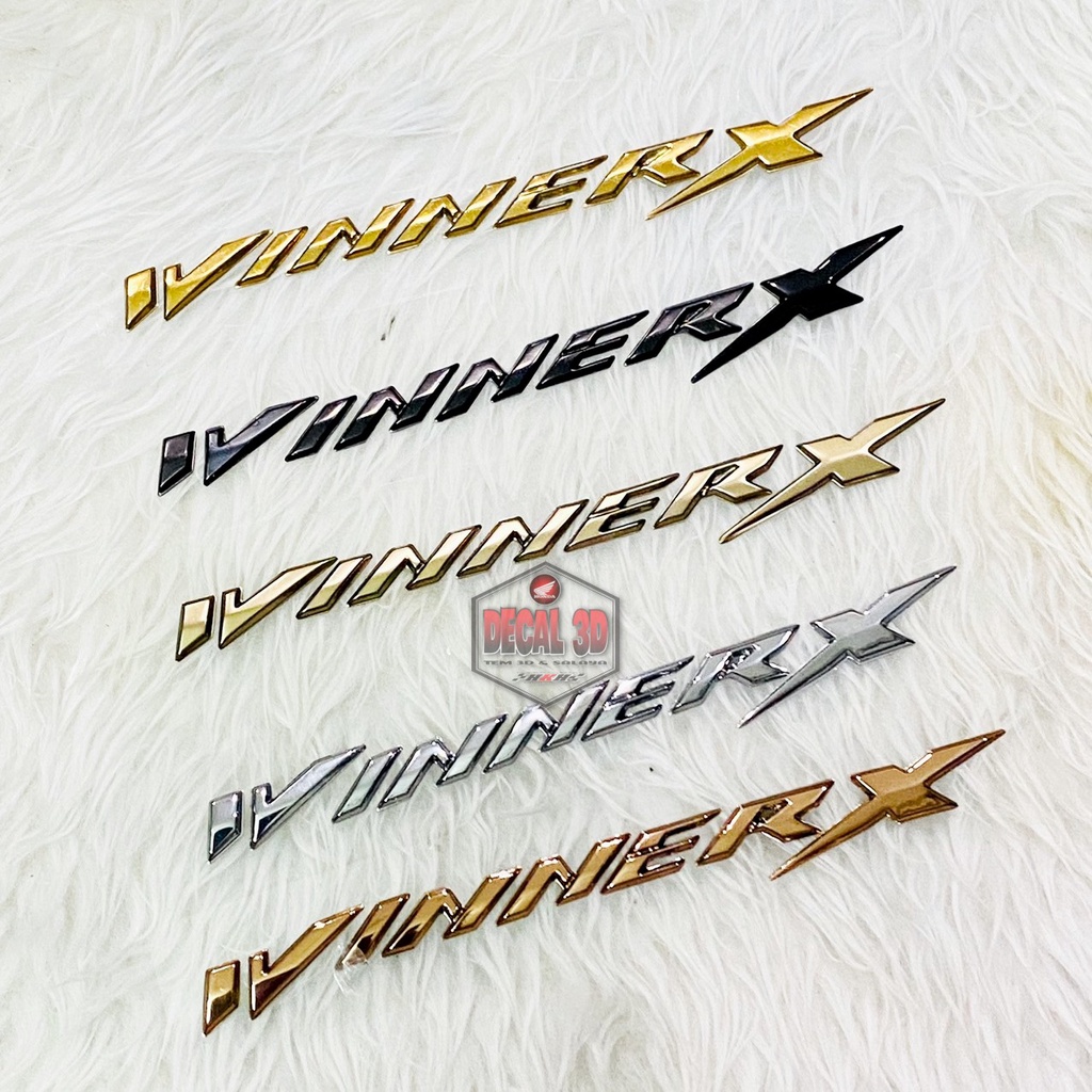 Tem chữ winner X v2 2021 2022 nhiều màu hàng zin cao cấp siêu bám dính - giá 1 cặp