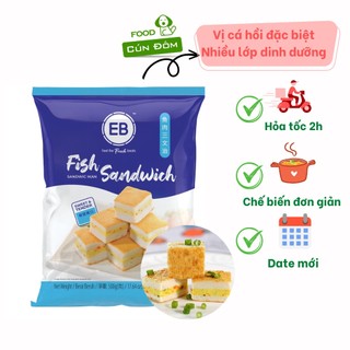 Viên Sandwich cá hồi EB 500gr - Cá viên xếp tầng
