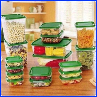  SÉT 17 hộp nhựa đựng trong tủ lạnh hộp đựng thực phẩm  đồ dùng nhà bếp 