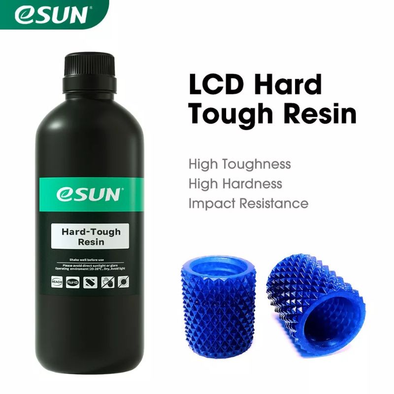 Nhựa in 3D ESUN Hard Tough Resin ABS Like LCD 1000 Gram, cứng và dẻo dai