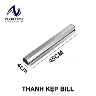 Thanh nhôm kẹp giấy order món loại 45cm