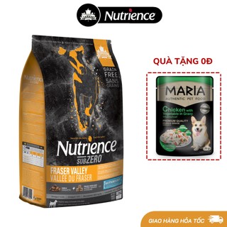 Thức Ăn Hạt Cho Chó Poodle - Nutrience Subzero Bao 5kg - 4 Loại Thịt (Gà Tây, Cá Hồi,...) Rau Củ Trái Cây Tự Nhiên