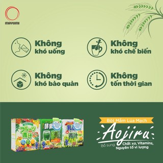 Bột mầm lúa mạch Aojiru