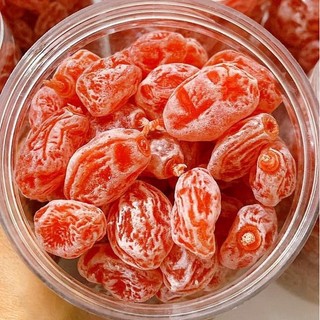 Xí muội hồng đào trái to - hũ 500GR