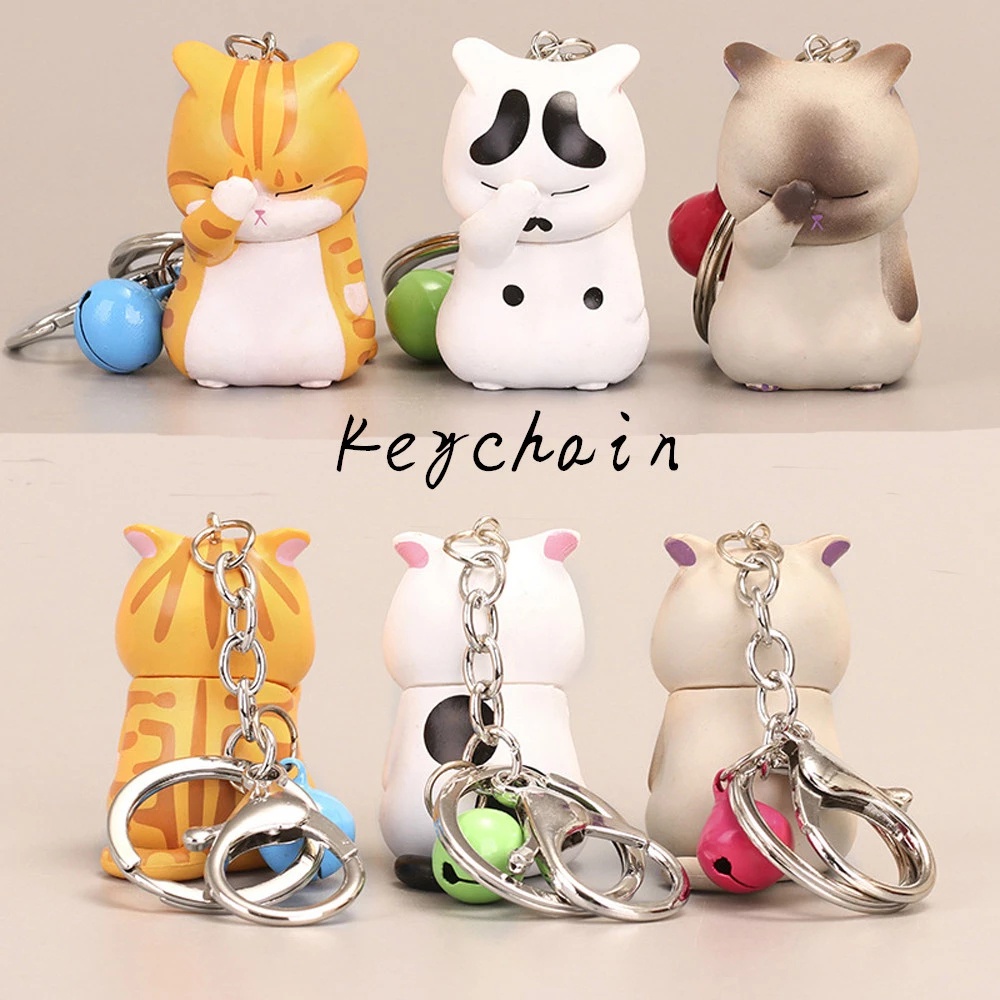 Móc Khóa Hình Mèo Con Dễ Thương Xinh Xắn