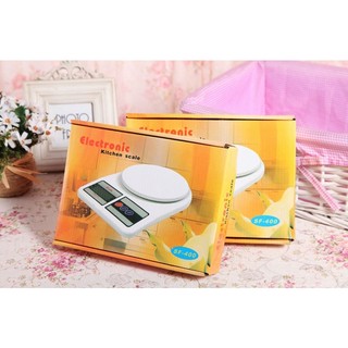Cân điện tử mini SF-400 kèm pin (7KG)
