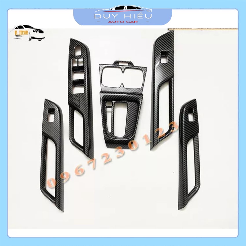 ỐP NỘI THẤT SUZUKI XL7 , VÂN CARBON CAO CẤP