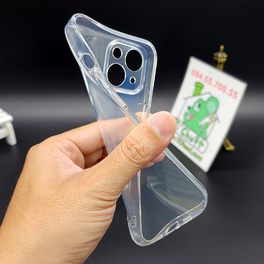 [Chính Hãng GOR-Ảnh Thật] Ốp lưng iPhone 14 Silicon Dẻo Trong Suốt