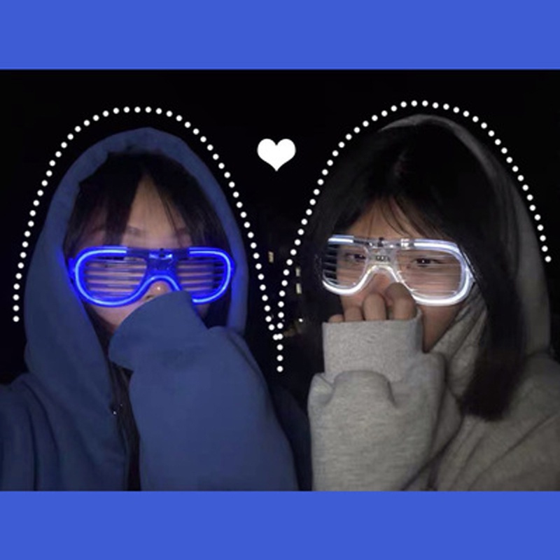 Kính Mát Có Đèn LED Phát Sáng Độc Đáo Cho Nam Và Nữ