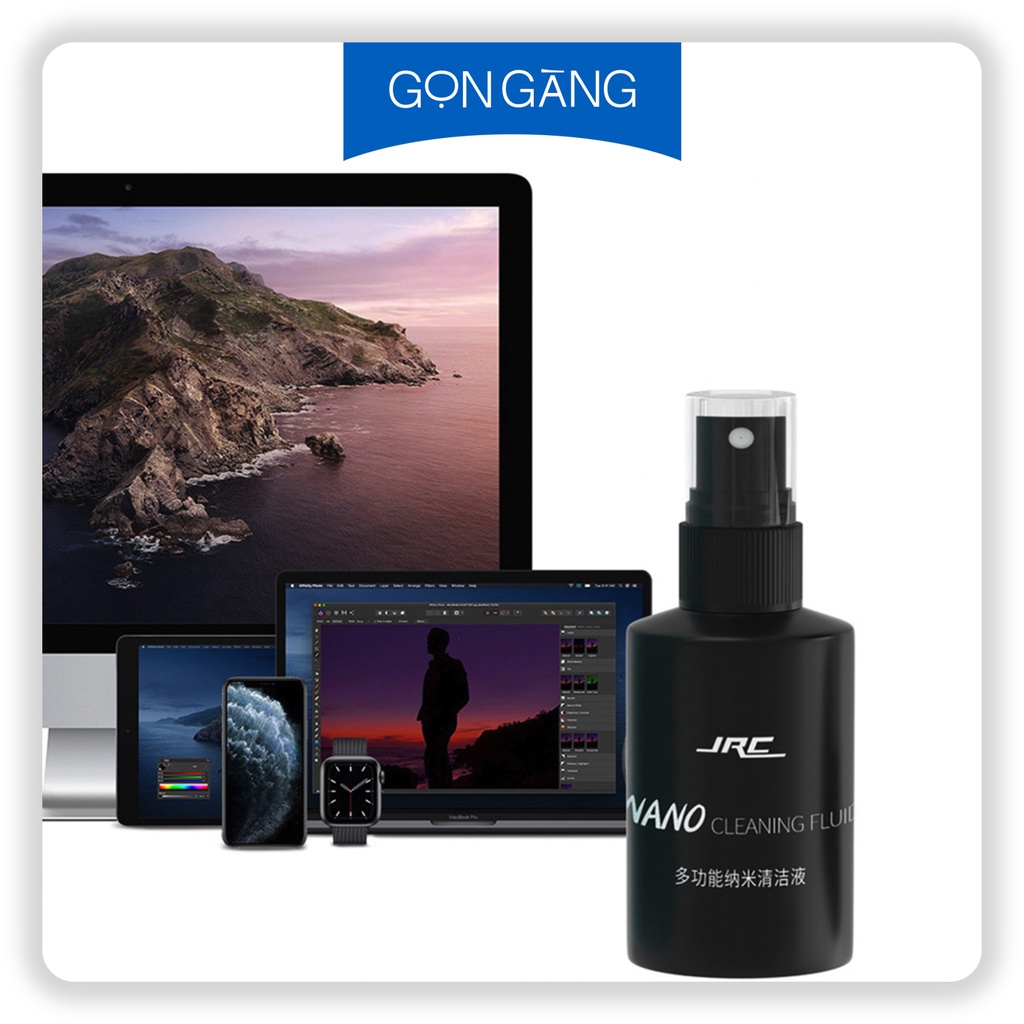 Bộ vệ sinh laptop JRC chính hãng cao cấp, làm sạch laptop, macbook, ipad, điện thoại, máy ảnh đa năng