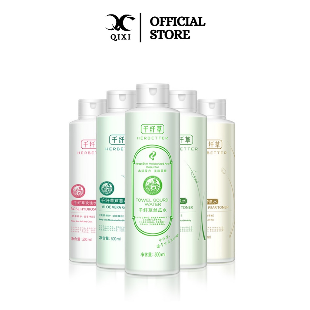 Toner Dưỡng Ẩm Làm Dịu Da, Trắng Da, Thu Nhỏ Lỗ Chân Lông, Chống Lão Hoá - Nước Hoa Hồng Cho Da Dầu Mụn HERBETTER