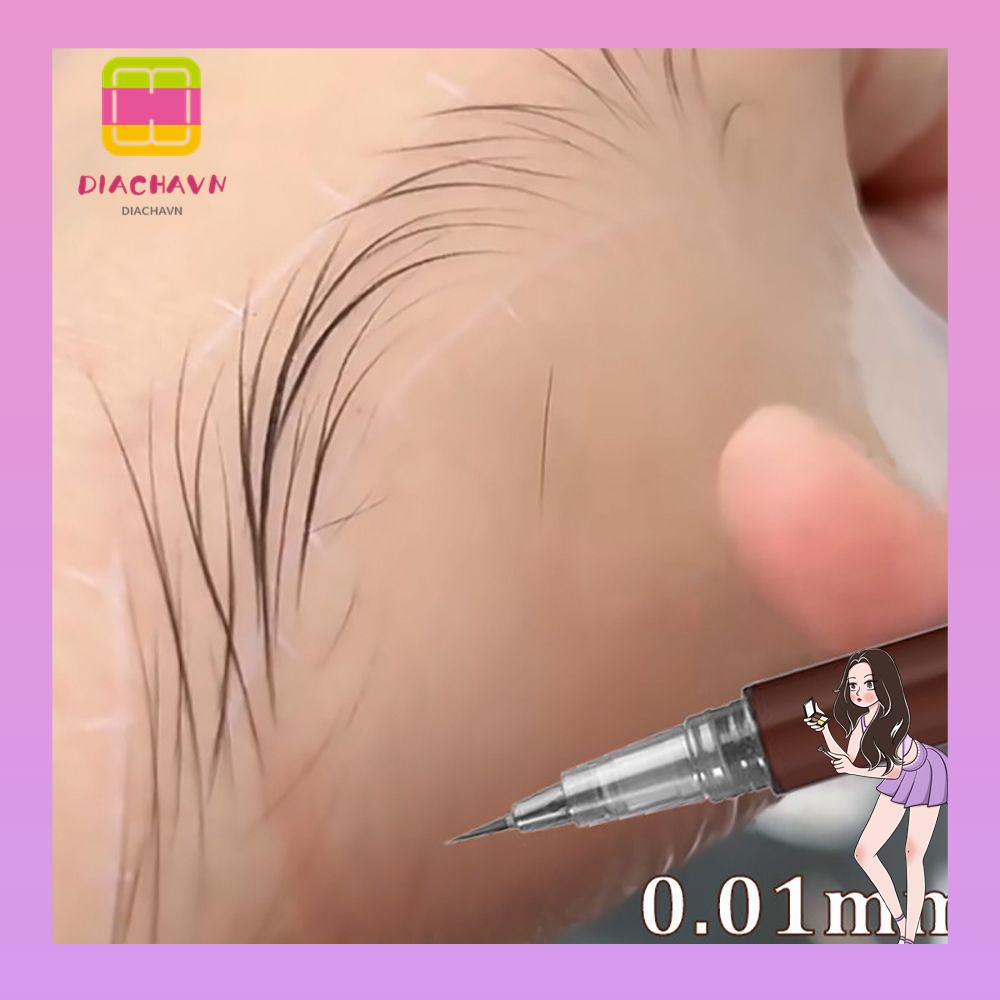 Set 2 Bút Kẻ Lông Mày Dạng Lỏng Chống Thấm Nước Lâu Trôi