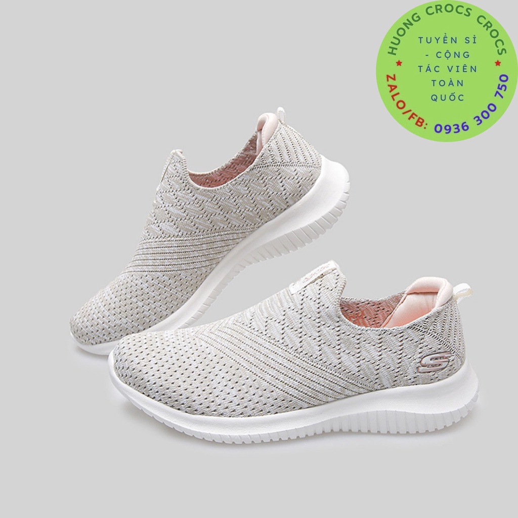 GIÀY THỂ THAO SKECHERS UNTRA FLEX II 149426 CHO NỮ MÀU KEM