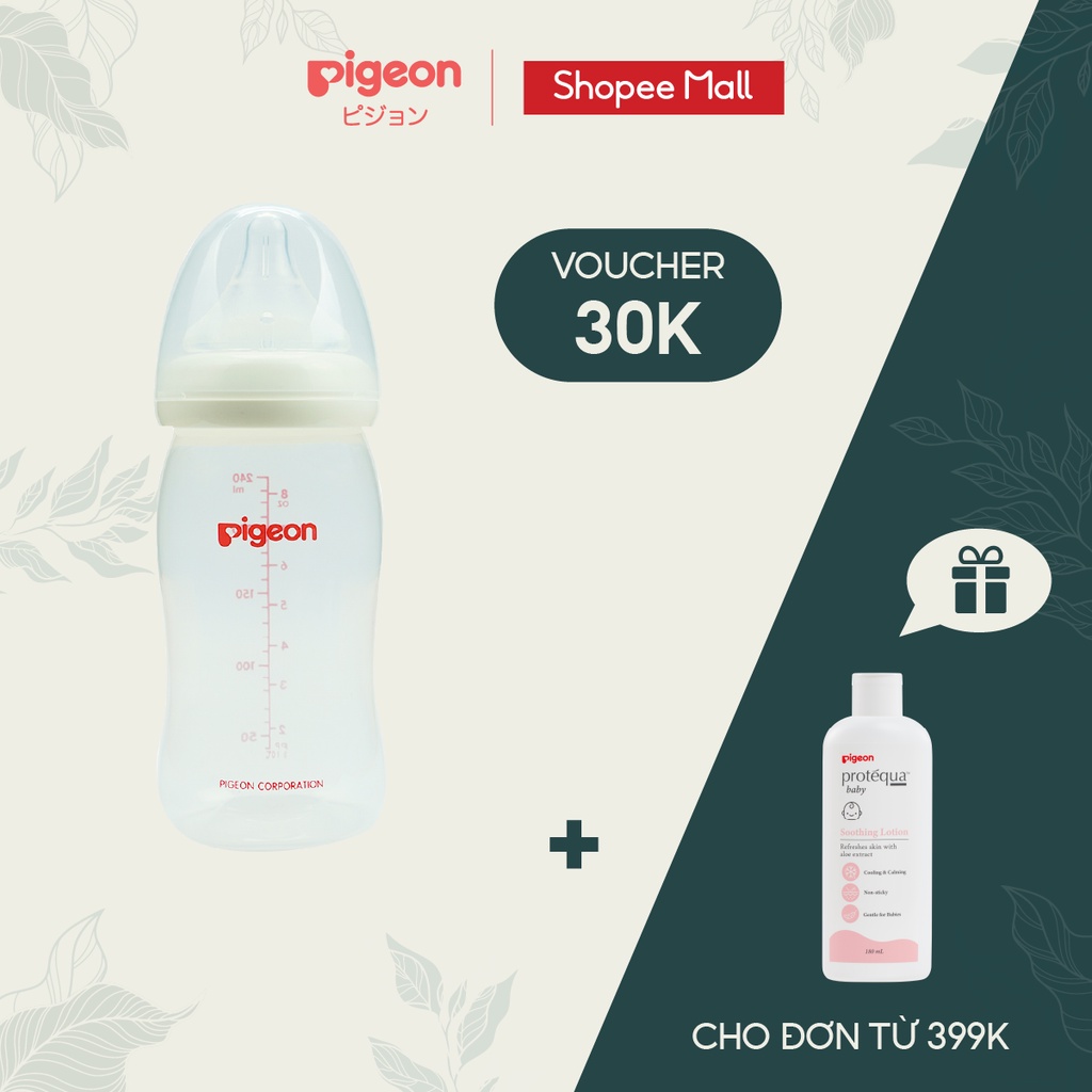 Bình Sữa PP Plus Pigeon 160ml/ 240ml/ 330ml