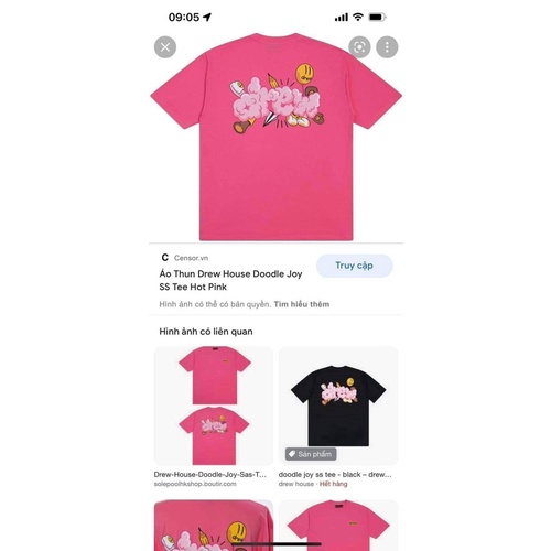 Quần mlb áo drew 200k