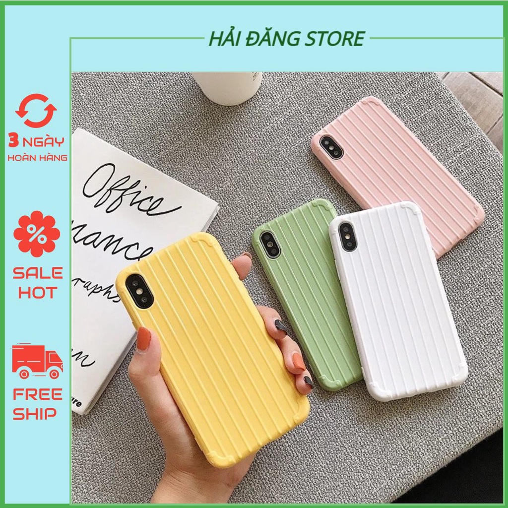 Ốp lưng iphone vali trơn bóng 6/6plus/6s/6splus/7/7plus/8/8plus/x/xr/xs/11/11promax/plus
