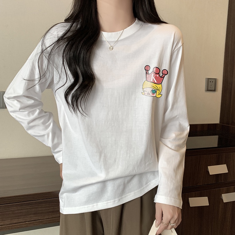 NRVP Áo Thun Nữ Dài Tay Thời Trang Hàn Quốc 2023