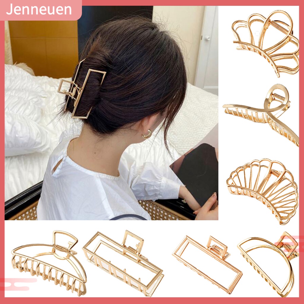 Kẹp Tóc Kim Loại Thời Trang Thanh Lịch Dành Cho Nữ